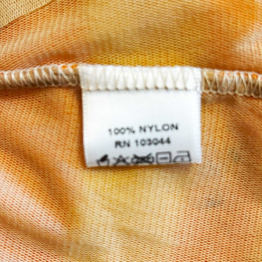 Petit Pois Orange Striped Top - Size XLP - Picture 6 of 7